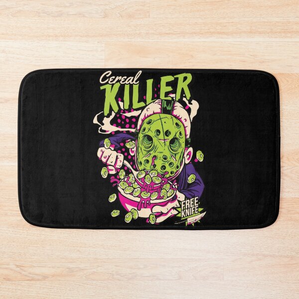 Item preview, Creepy Cereal Killer Breakfast Lovers Funny Halloween Joke designed and sold by Hoiho Adventure Shirts.