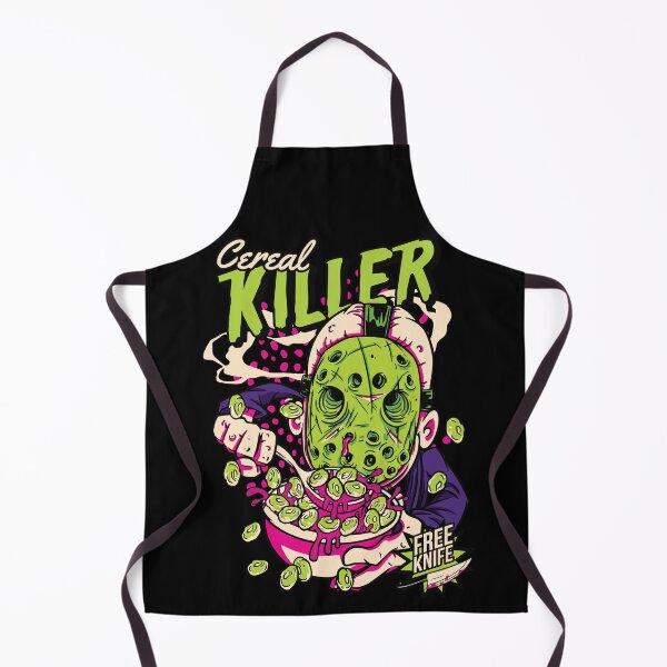 Item preview, Creepy Cereal Killer Breakfast Lovers Funny Halloween Joke designed and sold by Hoiho Adventure Shirts.
