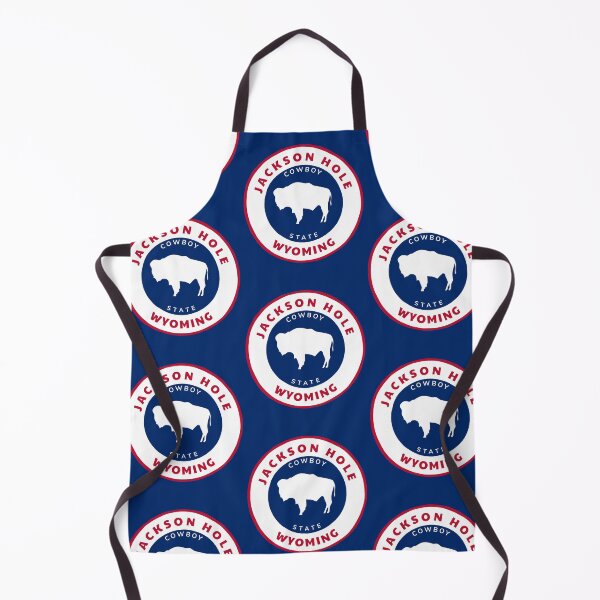 Item preview, Jackson Hole Wyoming State Flag Badge Bison Roundlet WY Pride designed and sold by palmettodigital.