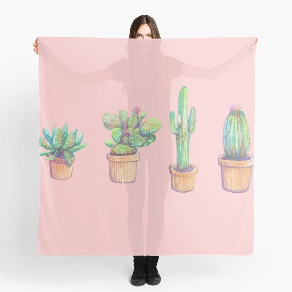 four cactus Scarf