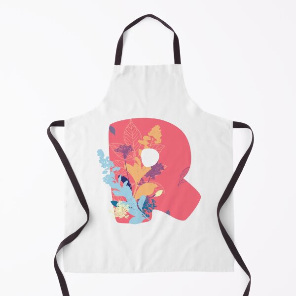 Item preview, Floral Monogram | Pink R designed and sold by MillwoodEngrave.