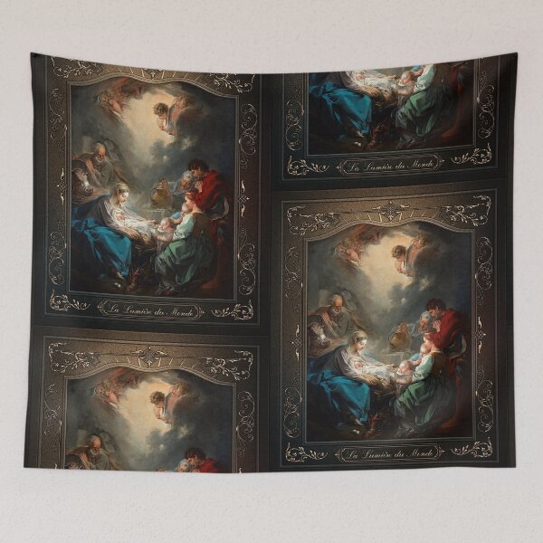 Item preview, La Lumière du Monde by Francois Boucher Classical Xzendor7 Old Masters Reproductions designed and sold by Xzendor7 Digital Art Creations.