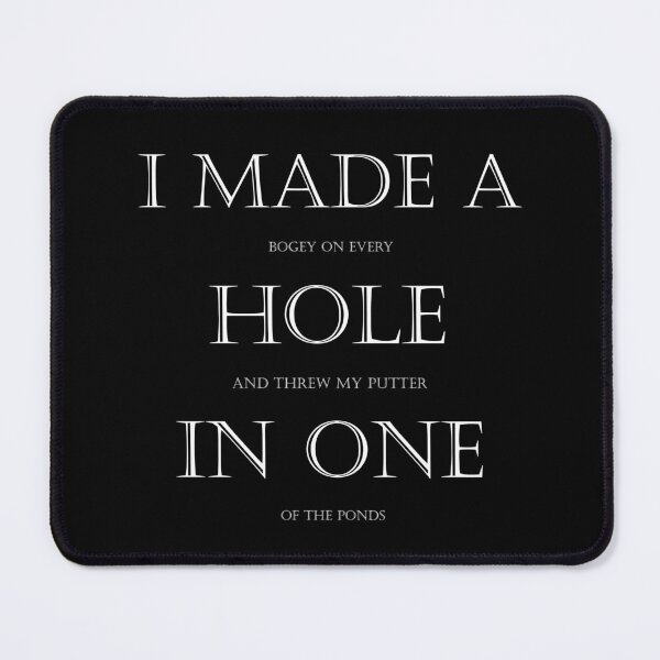 Item preview, I Made A Hole In One Under Par Golf Player designed and sold by TranscendFlow.