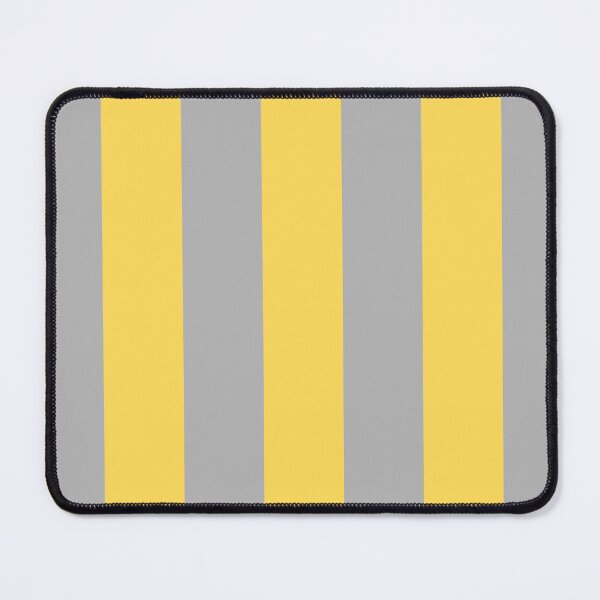 Item preview, Mustard Yellow And Gray Stripes designed and sold by rewstudio.
