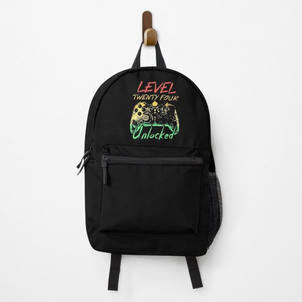Item preview, Level 24 Unlocked 24 Years Old Retro 24th Gamer Birthday designed and sold by TranscendFlow.