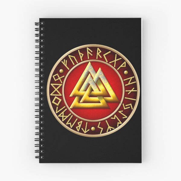 Item preview, Norse Valknut Runes - Red designed and sold by Naumaddic Arts.