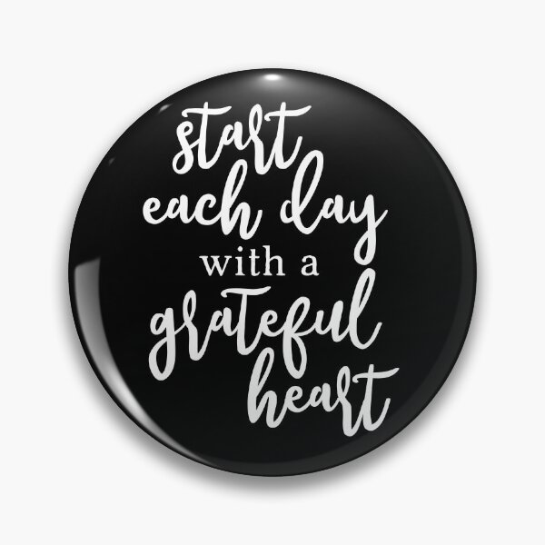 Item preview, Start Each Day With A Grateful Heart White designed and sold by amazingjoy.