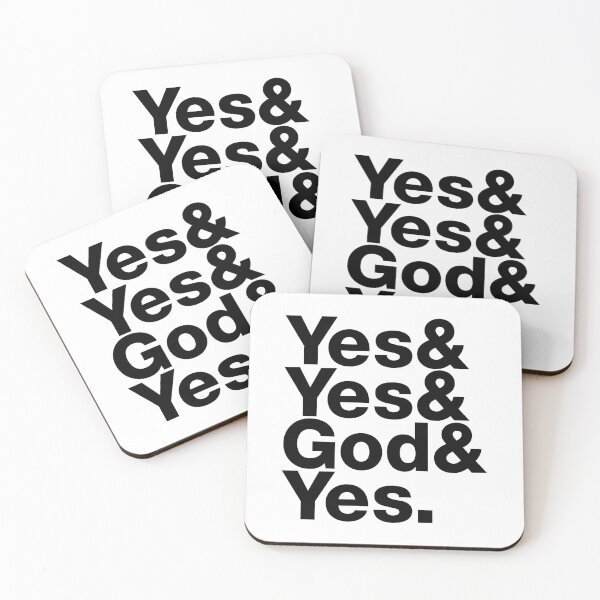 Item preview, Yes Yes God Yes (black) designed and sold by dudethecreator.