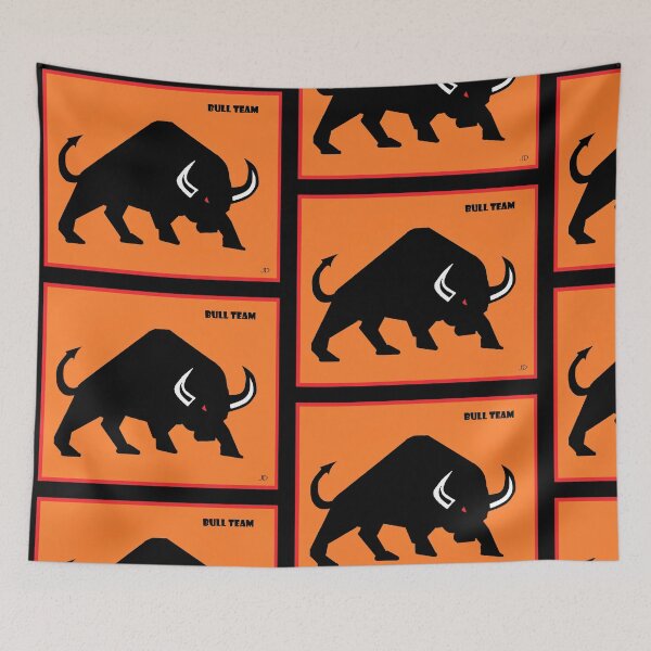 Item preview, Bull Team Logo designed and sold by Jdart11.
