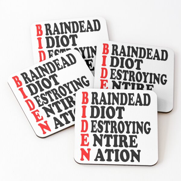 Item preview, Braindead Idiot Destroying Entire Nation designed and sold by Han Zo.