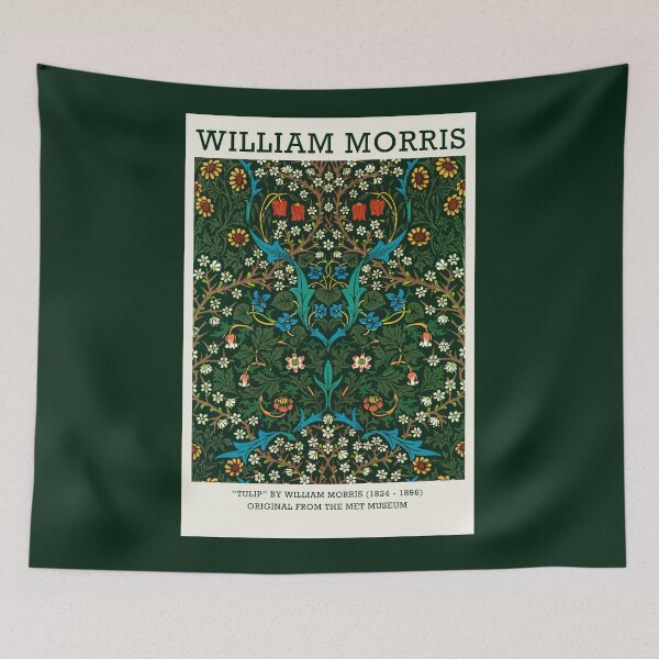 Item preview, WILLIAM MORRIS HD - Tulip by William Morris (1834-1896) designed and sold by Go Logo Designs.