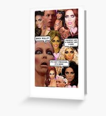 Alyssa Edwards Greeting Card