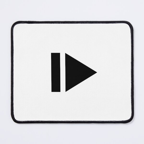 Item preview, Play Pause Button Of Music Player For Music Lover home Decor designed and sold by Funwithmusic.