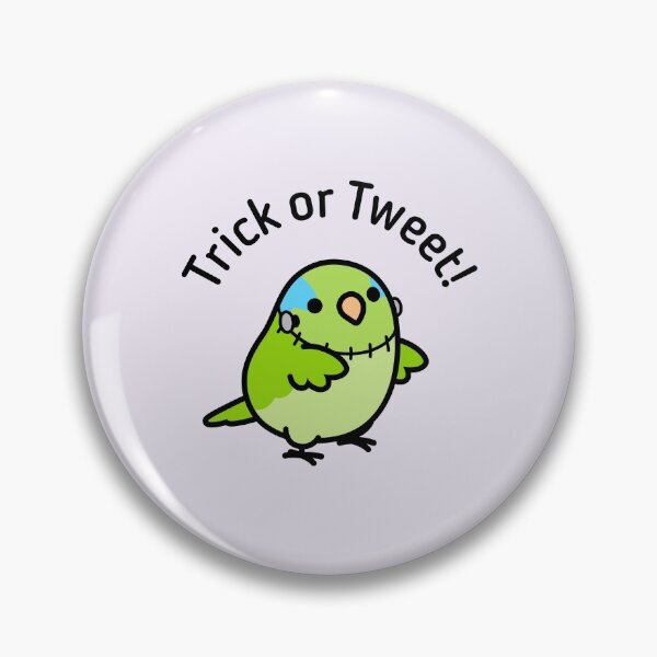 Item preview, Chubby Bird Frankenstein Parrotlet - Halloween designed and sold by birdhism.