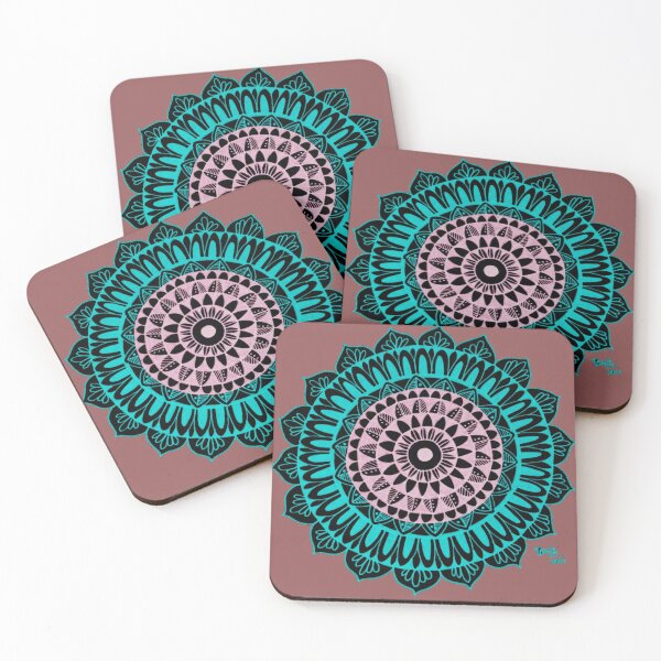 Artikelvorschau, Mandala Neon entworfen und verkauft von TaniaCanvasLife.