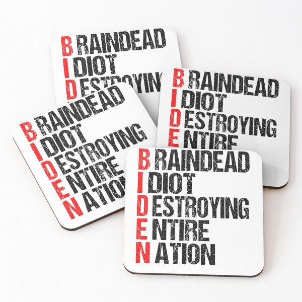 Item preview, Braindead Idiot Destroying Entire Nation designed and sold by Han Zo.