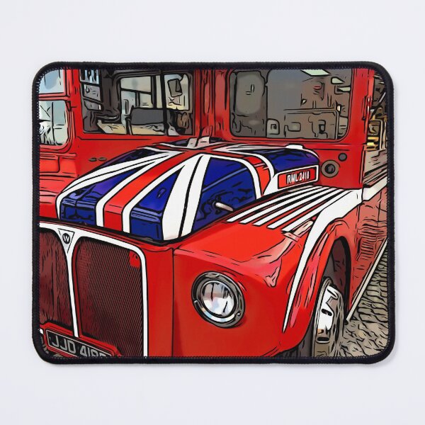Item preview, Classic British London Bus UK Great Britain Pop Art designed and sold by LordSwanky.
