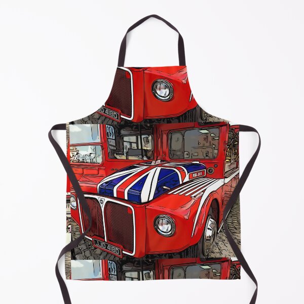 Item preview, Classic British London Bus UK Great Britain Pop Art designed and sold by LordSwanky.