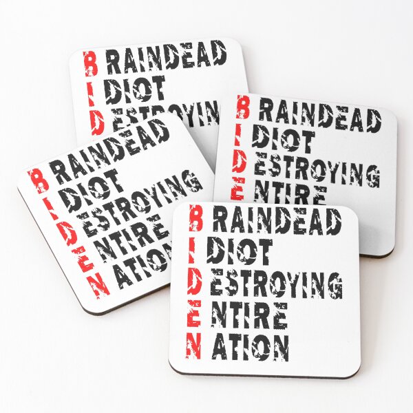 Item preview, Braindead Idiot Destroying Entire Nation designed and sold by Han Zo.