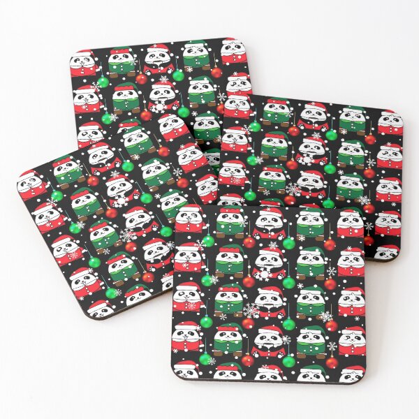 Item preview, Christmas Panda Pattern designed and sold by Wheeler-Styl3.