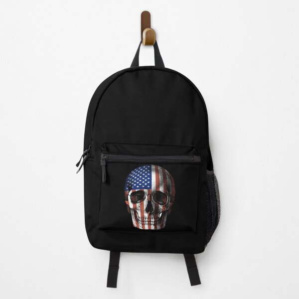 Item preview, American Flag Skull Patriotic USA designed and sold by TranscendFlow.