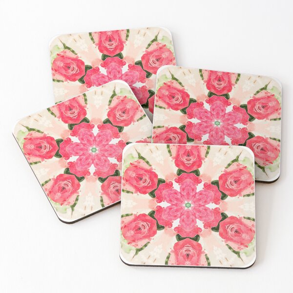 Item preview, Abstract floral kaleidoscope designed and sold by nicpa-art.
