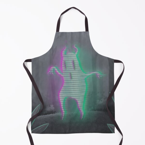 Item preview, Distorted glitch forest spirit designed and sold by agrapedesign.