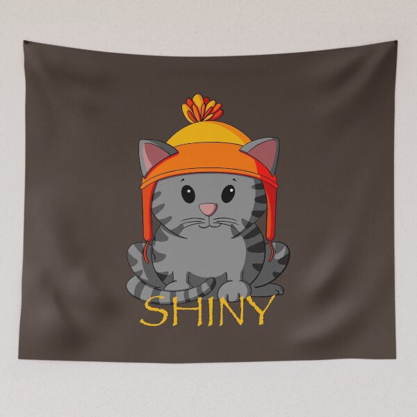 Item preview, Shiny Tabby Cat designed and sold by Alisha Ober Designs.
