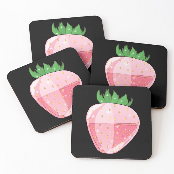 Item preview, Strawberry Kawaii Crystal designed and sold by lazarosdesign.