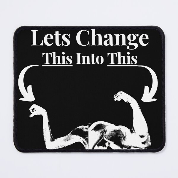Item preview, lets change this into this - new year resolutions - gym life designed and sold by nasani.