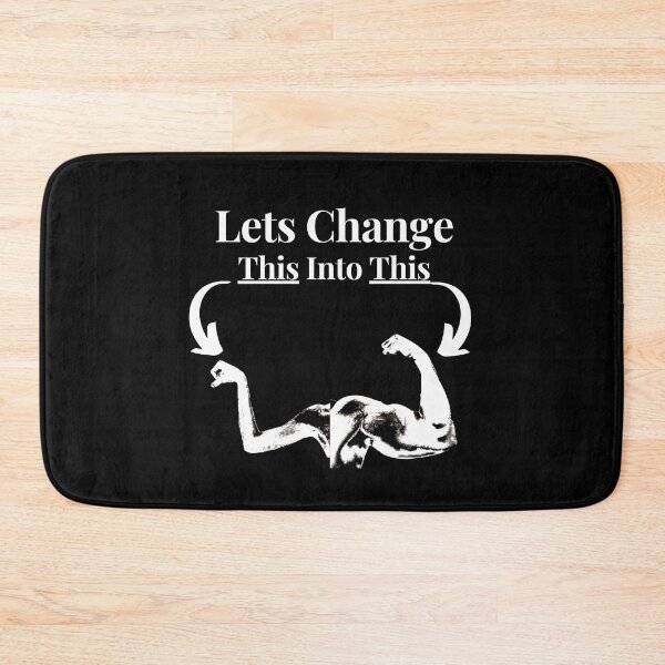 Item preview, lets change this into this - new year resolutions - gym life designed and sold by nasani.