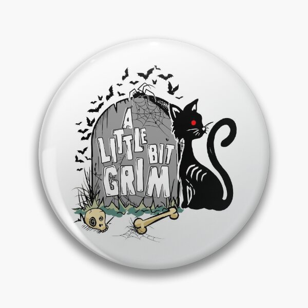 Item preview, A Little Bit Grim - White Letters designed and sold by ALBG.