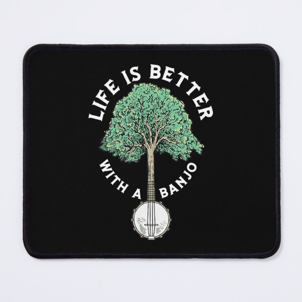 Item preview, Life is Better with a Banjo Vintage Tree Music  designed and sold by HansWerne.