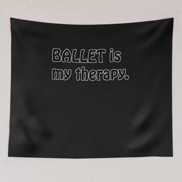 Item preview, Ballet Barre Shirt, Ballet is my Therapy, Dance, Gift, Teacher, Instructor, Choreographer, Artist's way designed and sold by LusterCraft.