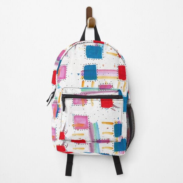 Item preview, Red, Blue and Pink Squares designed and sold by k.d schubach.