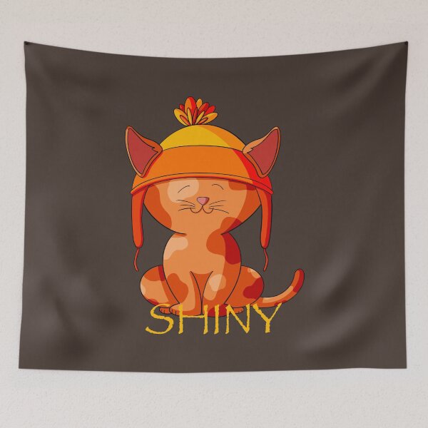 Item preview, Shiny Ginger Cat designed and sold by Alisha Ober Designs.