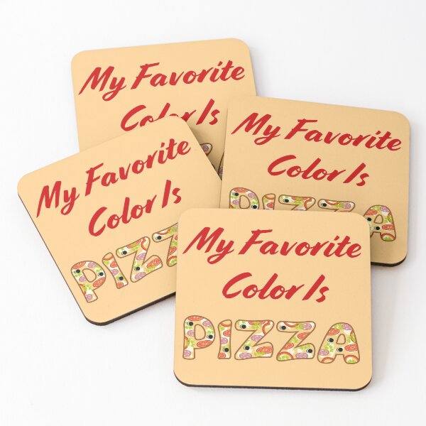 Item preview, My Favorite Color Is Pizza designed and sold by adamtepl.