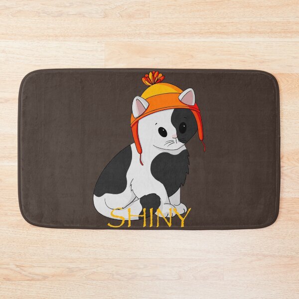 Item preview, Shiny Black and White Cat designed and sold by Alisha Ober Designs.