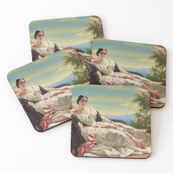 Item preview, Leonilla, Princess of Sayn-Wittgenstein-Sayn - Franz Xaver Winterhalter designed and sold by brushandframes.