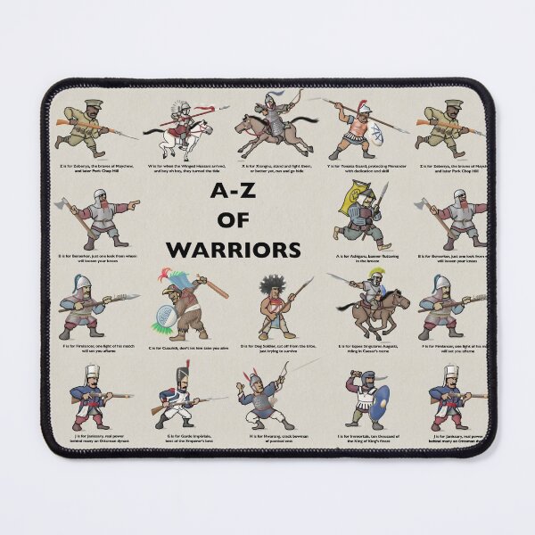 Item preview, A-Z Warriors designed and sold by foojer.