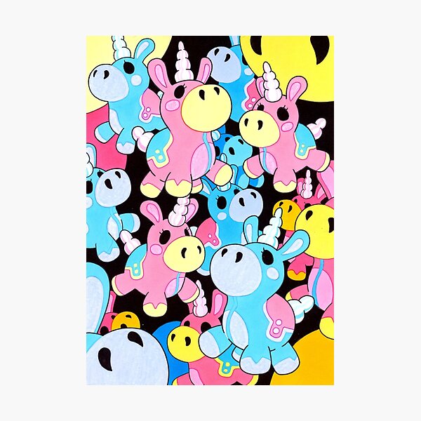 Item preview, Balloonicorns...Balloonicorns everywhere designed and sold by ColaCarnage.