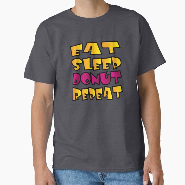 Item preview, Eat sleep donut repeat designed and sold by Donutlovers.