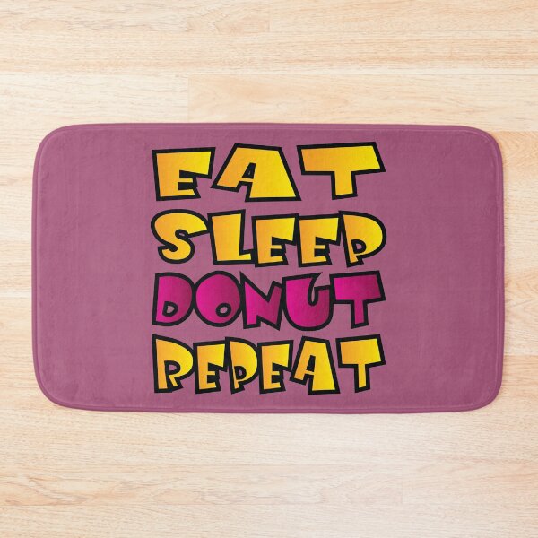 Item preview, Eat sleep donut repeat designed and sold by Donutlovers.