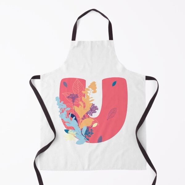 Item preview, Floral Monogram | Pink U designed and sold by MillwoodEngrave.