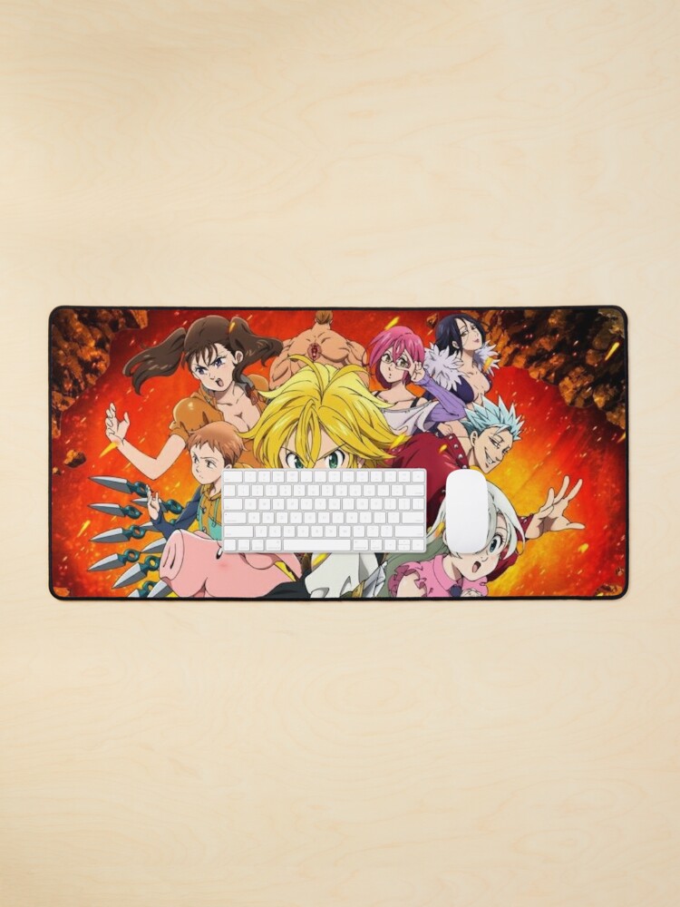 seven deadly sins mouse pad