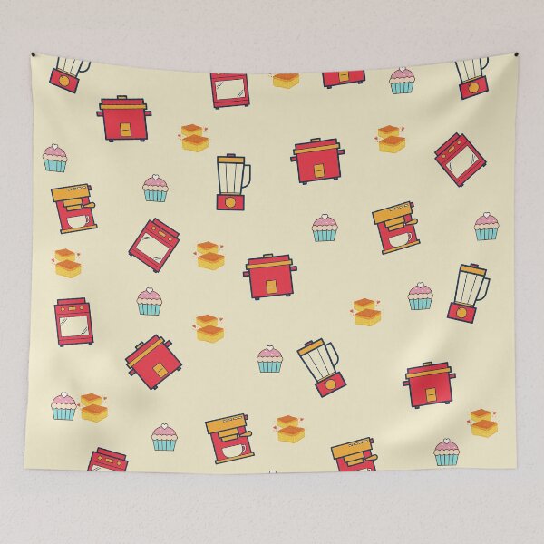Item preview, Cute electrick cooker and cakes  designed and sold by Dogpleasworld.