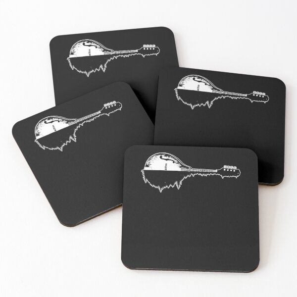Item preview, Mandolin Trees Reflection 80s Retro Folk Music designed and sold by HansWerne.