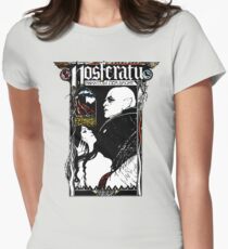 Camiseta entallada para mujer nosferatu