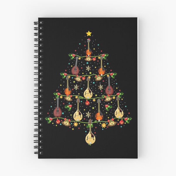 Item preview, Mandolin Music Lover Xmas Mandolin Christmas Tree designed and sold by HansWerne.