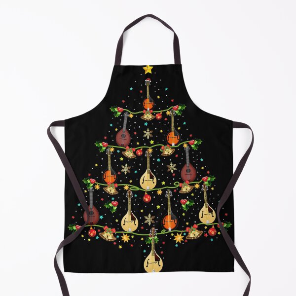 Item preview, Mandolin Music Lover Xmas Mandolin Christmas Tree designed and sold by HansWerne.